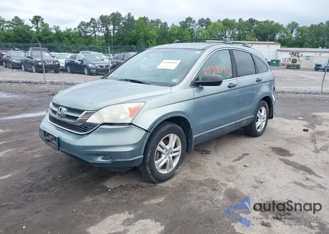 2010 Honda Cr-V Ex из США, поврежденный, VIN 5J6RE4H57AL092640